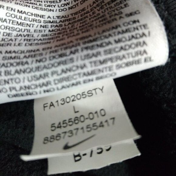 Vintage Nike Spell Out Logo Hoodie Sweatshirt - Picture 9 of 11